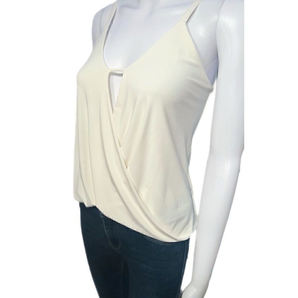 Lulus Loops-y Daisy Ivory Top NWOT